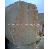 白木纹砂岩荒料