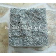灰色斑巖小方塊自然面