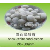 雪白鵝卵石