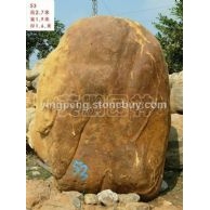 天然廣東大型黃臘石黃蠟石低價(jià)800元/噸批發(fā)直銷-英鵬園林