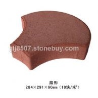 扇型建菱磚
