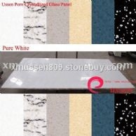 Pore crystallized glass panel