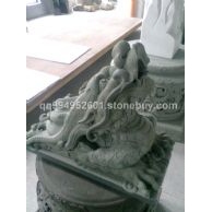 石雕--噴泉龍頭