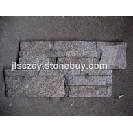 粉石英胶粘文化石