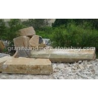 蒙古六方石荒料