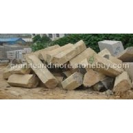 火山岩荒料，蒙古六方石，