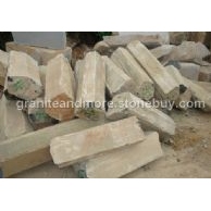 火山岩荒料，蒙古六方石