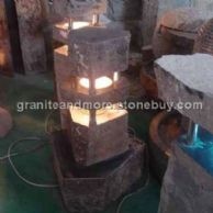 火山巖，玄武巖，六方石，流水燈籠，自然石
