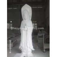 漢白玉觀音雕刻