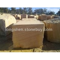 澳洲砂岩荒料-黄木纹