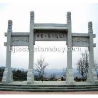 大理石牌坊雕刻