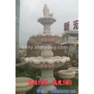 花缽 噴泉 水池 石材 石雕