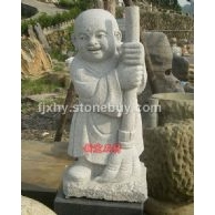 石雕 寺廟 和尚 石材 沙彌
