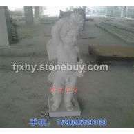 石雕 噴泉 水池 天使 小孩