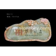 天然玉石茶盘HXA-11