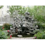 假山水景