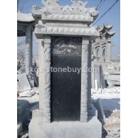 石材墓碑石 墓群
