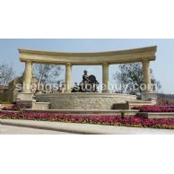 黄砂岩圆柱、线条