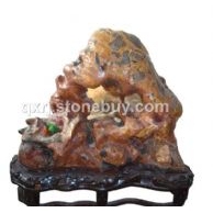 彩石、刻字石