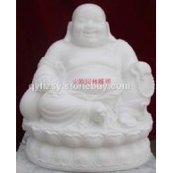 汉白玉精品 做佛