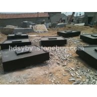 章丘黑、红木纹,火烧板,荔枝面,路沿石