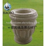 花缽　花盆　園林景觀　園林雕刻　石雕　　