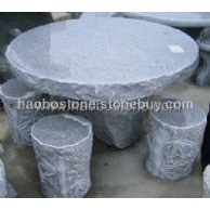 石桌凳　園林雕刻　園林景觀　石雕　石制品　庭院家具　庭院產(chǎn)品　