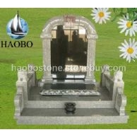 中式墓碑　國內(nèi)墓碑　中國墓碑　石雕　雕刻