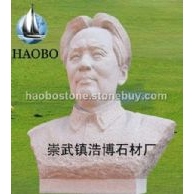 毛澤東雕像　人物雕像　石雕　偉人雕像　人物半身像