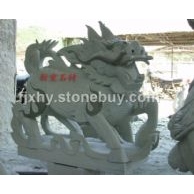 石雕 麒麟 吉祥物&amp;nbsp;動(dòng)物&nbsp;