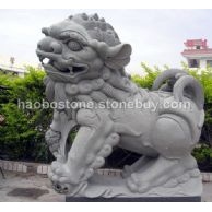 石狮子　北京狮　园林雕刻　
