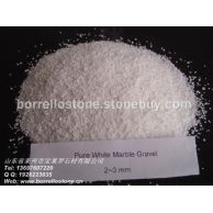 2~3mm 雪花白大理石砂