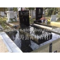 中国黑俄罗斯墓碑生产厂家
