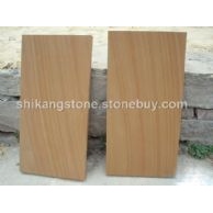 细硬纯黄木纹砂岩木纹皇