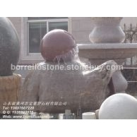 花崗巖大理石風(fēng)水球