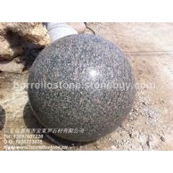 將軍紅花崗巖石球