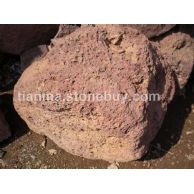 红色玄武岩/火山岩荒料