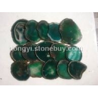 蓝色玛瑙透光石