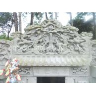 青石墓雕