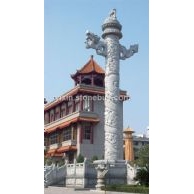龙柱弧形雕刻弧形复杂雕刻石材