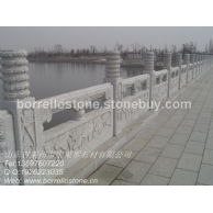 汉白玉桥栏杆，扶手