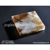 背景墙玻璃艺术玻璃晶创玉石玻璃
