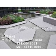 五莲红铺路石异形加工
