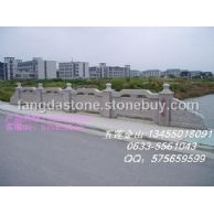 五蓮紅石材橋欄桿