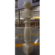 金絲白玉將軍柱