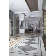 雅柏灰地坪安装实例