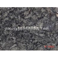 冰花绿（黑底白花）