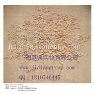 砂巖浮雕-牡丹
