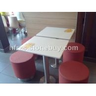 快餐店餐桌吧台石英石台面