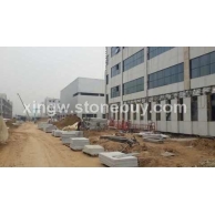 石家庄国际机场外墙干挂工地